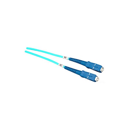 Allen Tel Fiber Optic Cable, Multimode OM3 Duplex SC to SC Fiber, 2 M GBSC2-D4-02